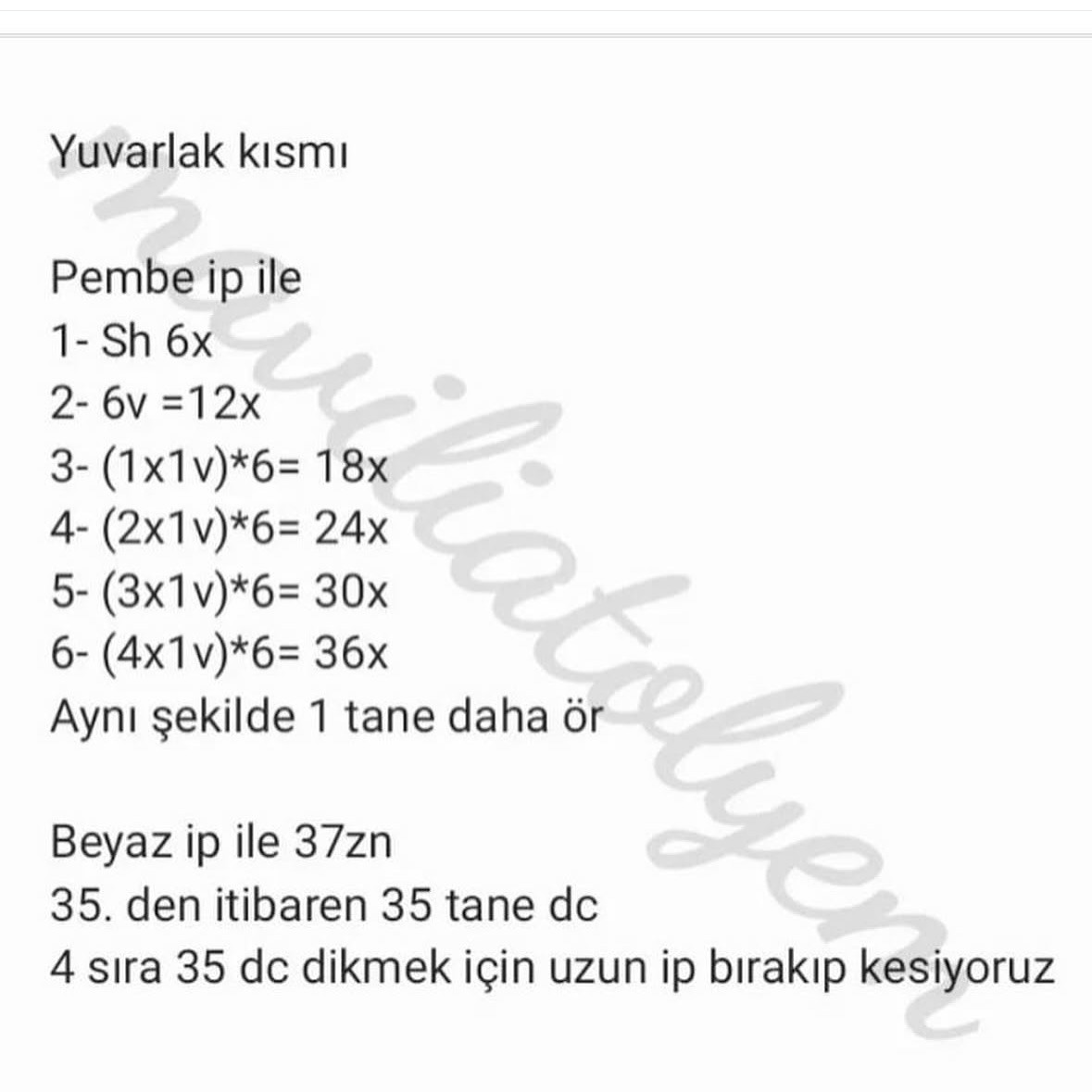 Mavi ve Pembe Tığ İşi Stetoskop ve Şurup Tarifi
