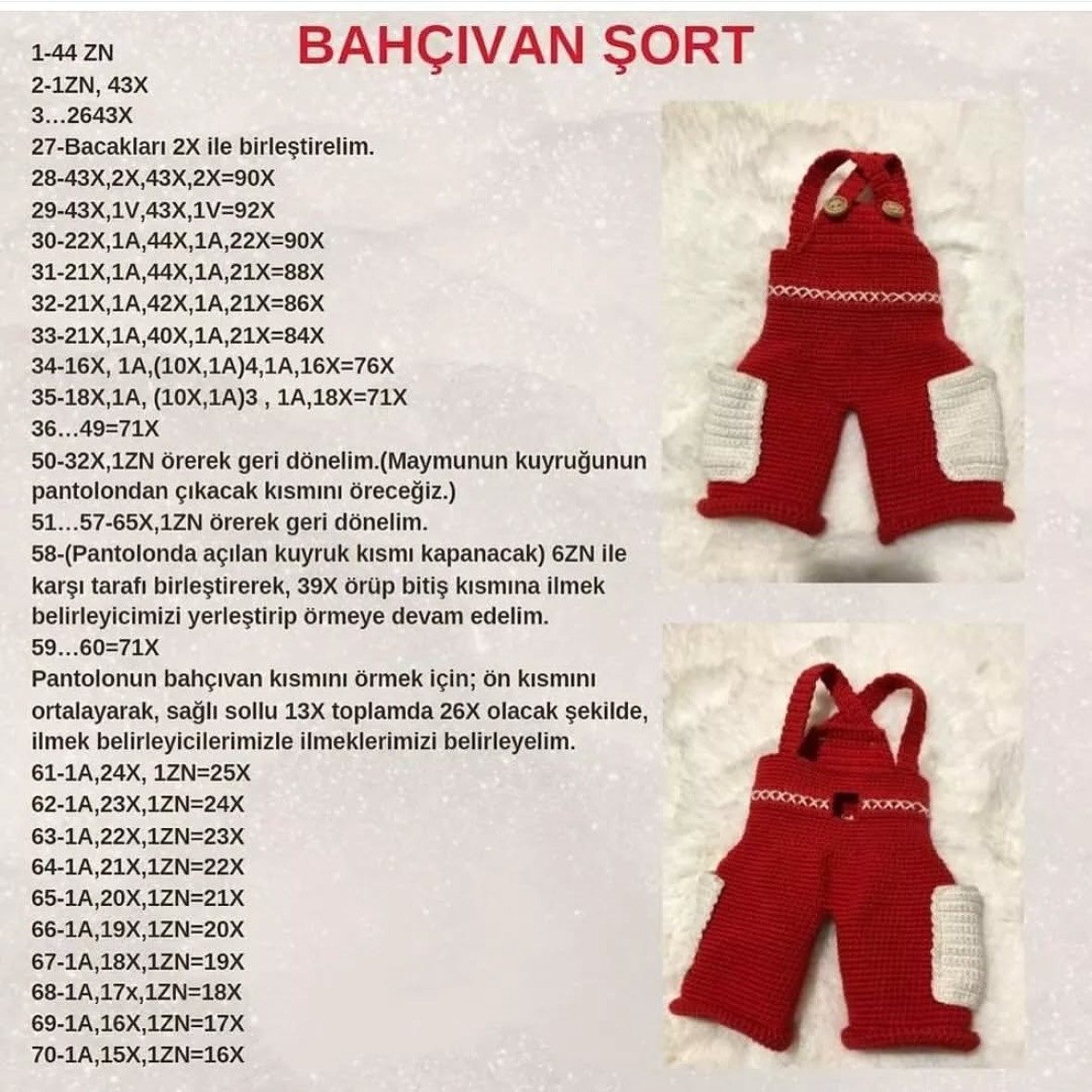 MAYMUN CHARLIE AMIGURUMI TARİFİ: 1.BÖLÜM