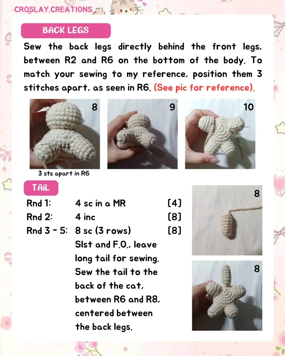 meowberry free pattern