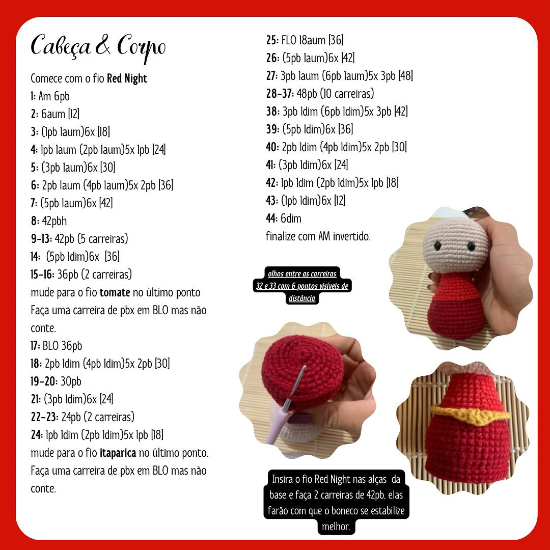 Mestre dos Magos: Grátis Padrão Amigurumi