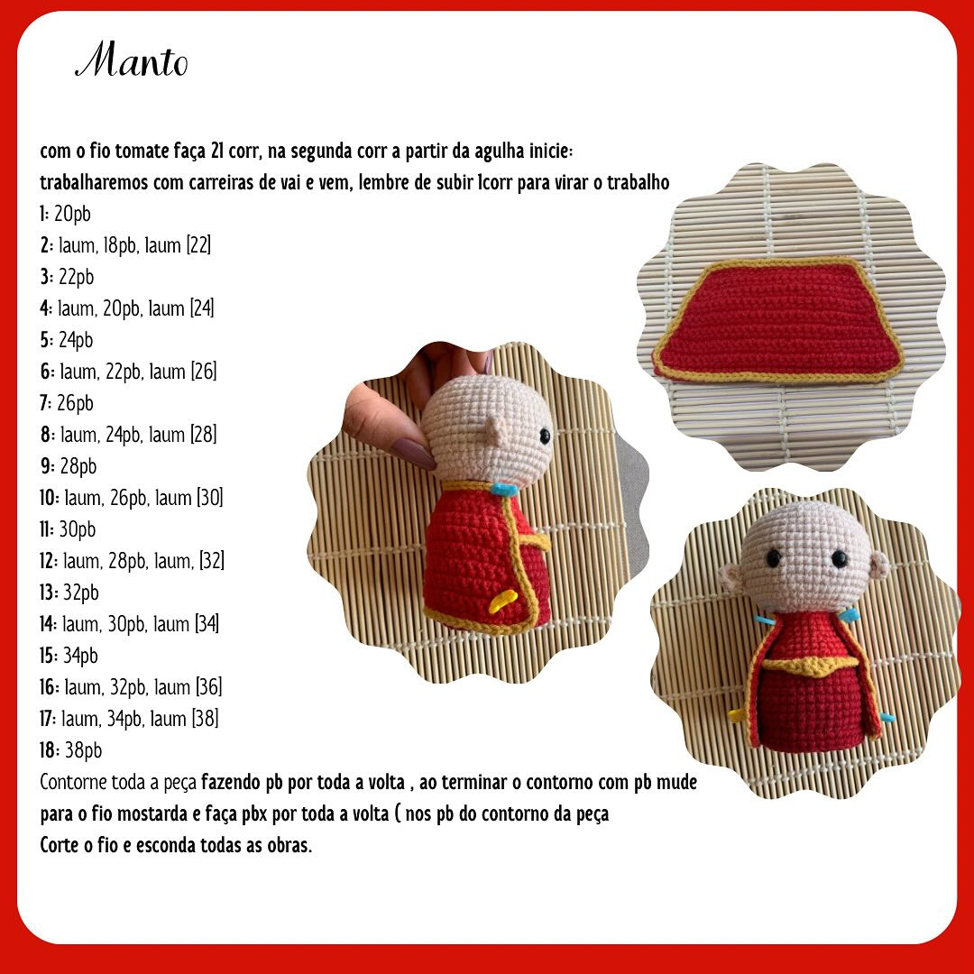 Mestre dos Magos: Grátis Padrão Amigurumi