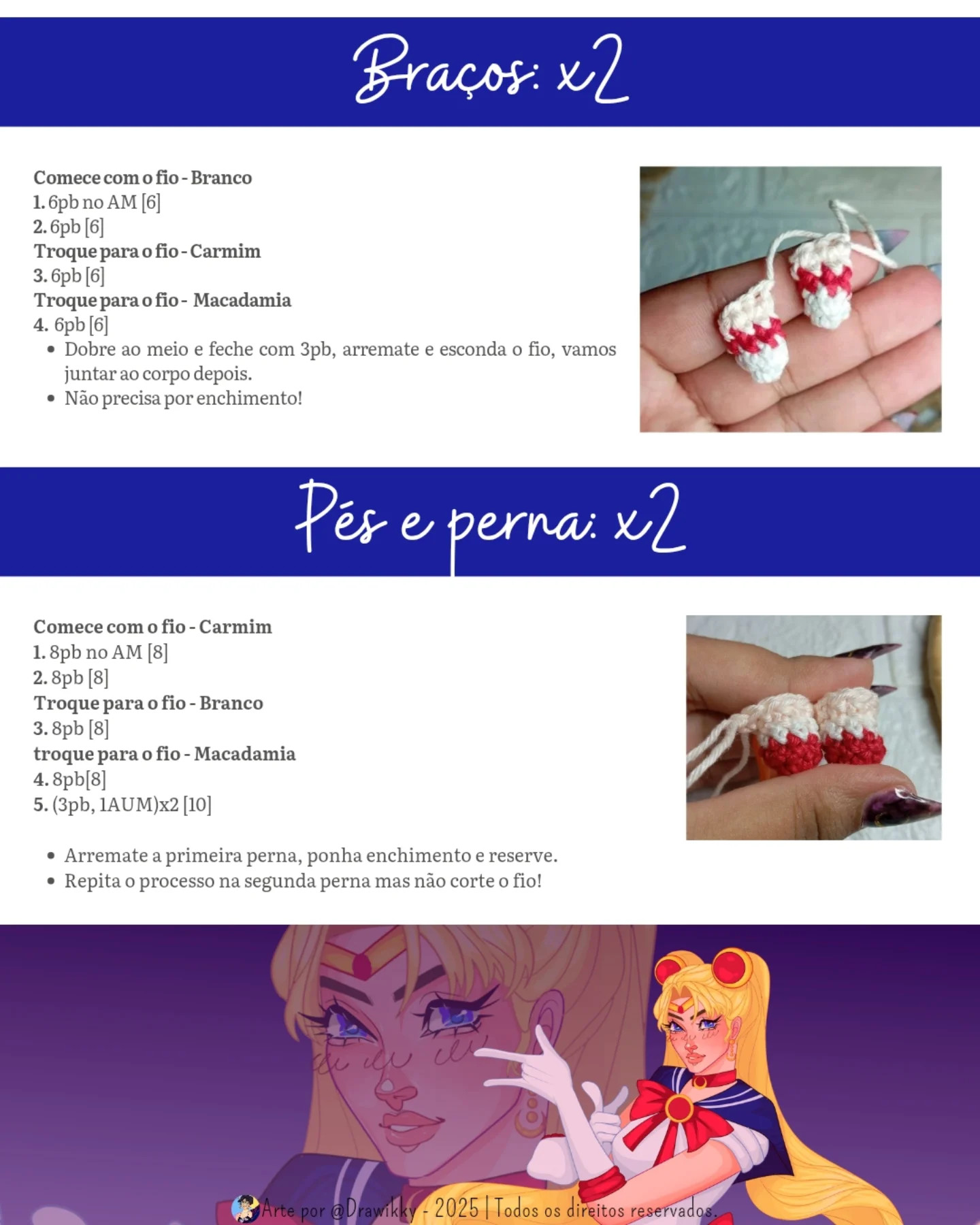 Mini Baby Moon: Grátis receita amigurumi em crochê