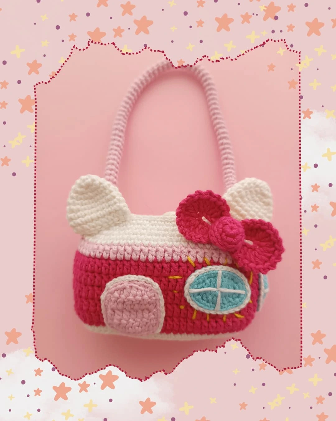 MİNİ ÇANTA VE HELLO KITTY ÖRNEK TARİFİ