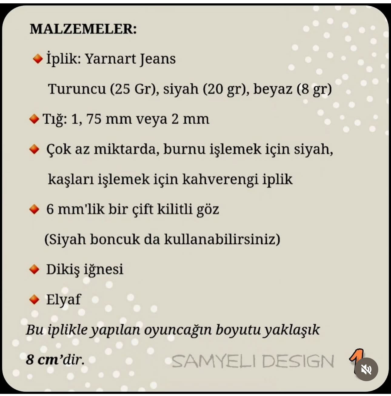 Minik Kaplan Amigurumi: Ücretsiz Tığ İşi Tarifi