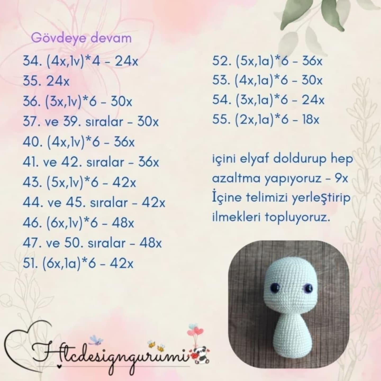 Minik Keçi Amigurumi Şeması: Ücretsiz Yapım Kılavuzu