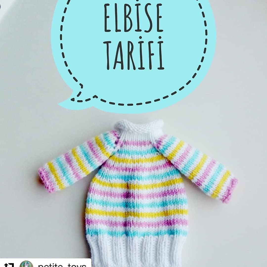 Minnie Mouse Motifli Bebek Elbisesi Şeması