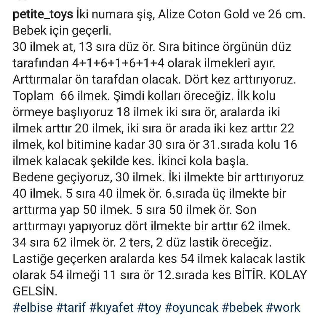 Minnie Mouse Motifli Bebek Elbisesi Şeması