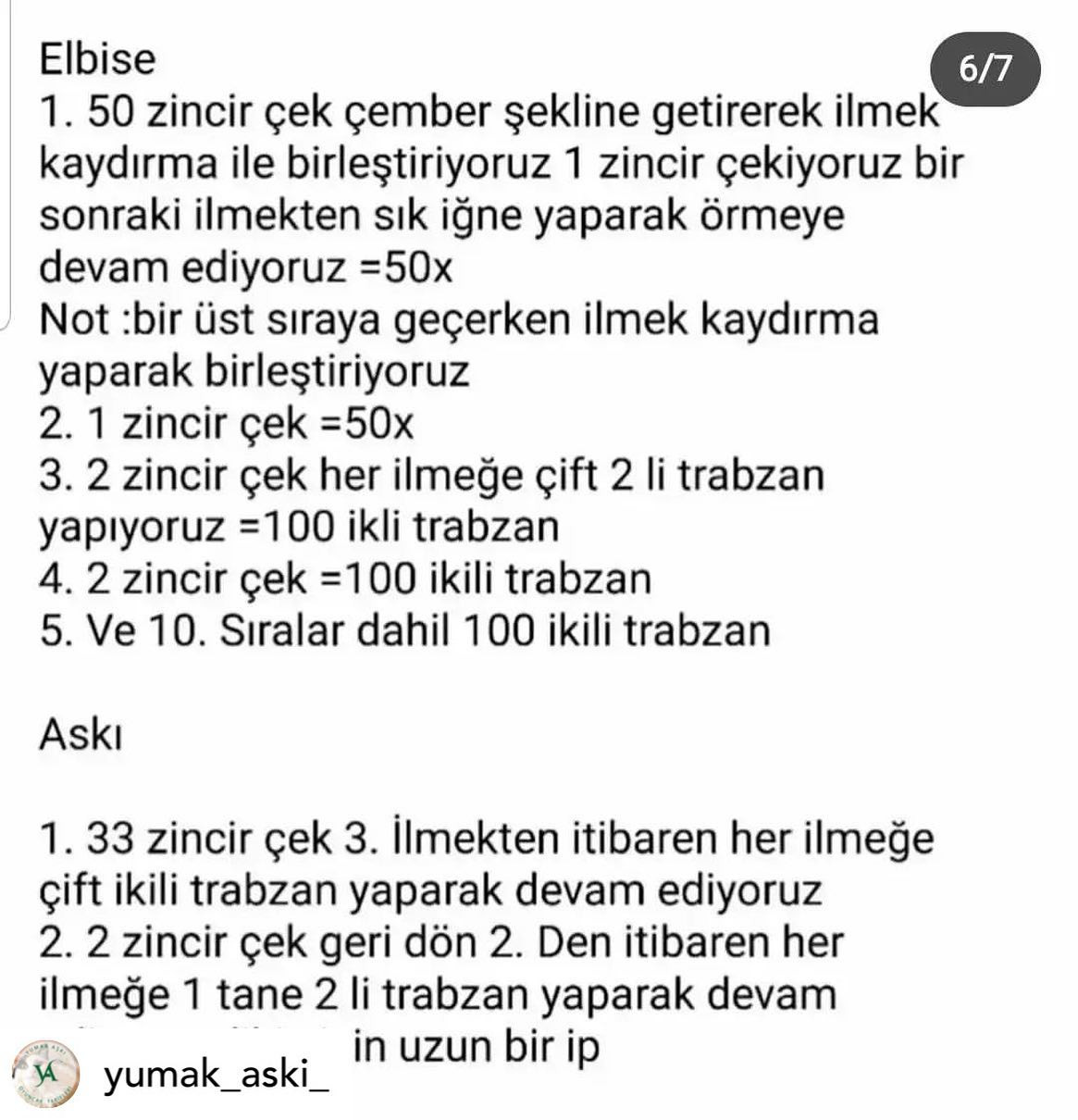 Naz Bebek Amigurumi Şeması