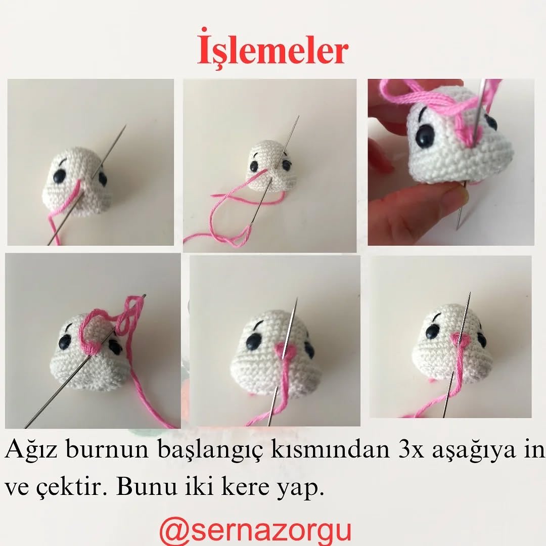 Naz Bebek Sepeti Tığ İşi Şeması