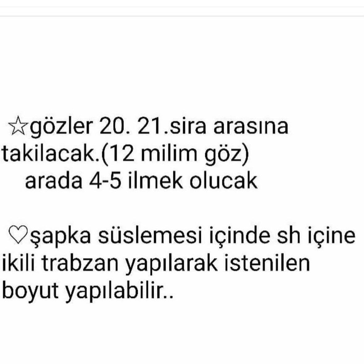 Naz Bebek Sepeti Tığ İşi Şeması