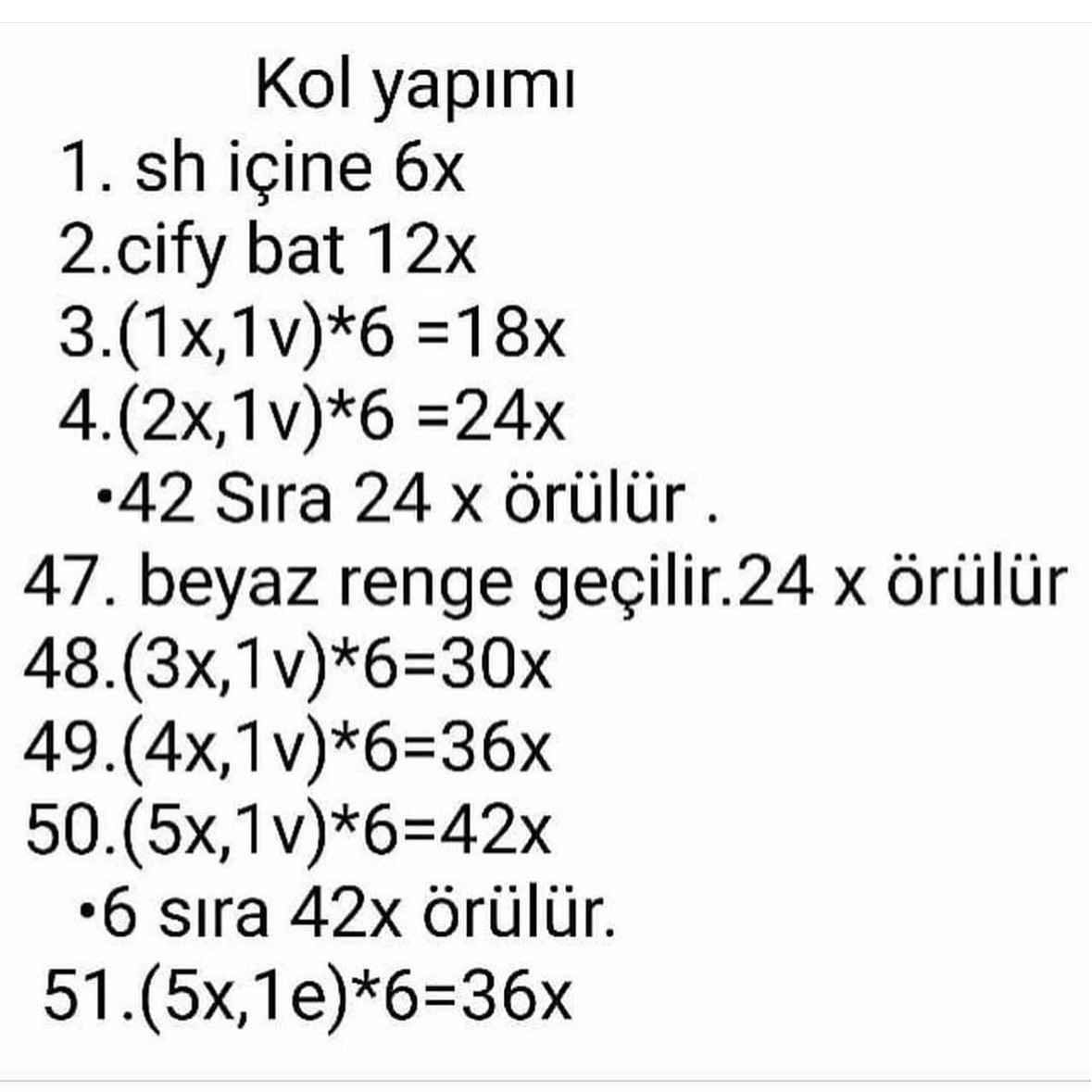 Naz Bebek Sepeti Tığ İşi Şeması