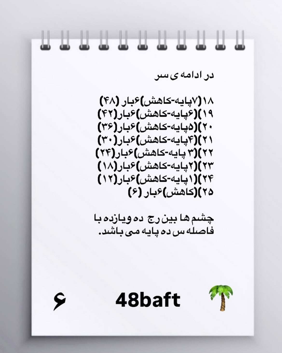 نمودار بافتنی عروسک تنیس باز