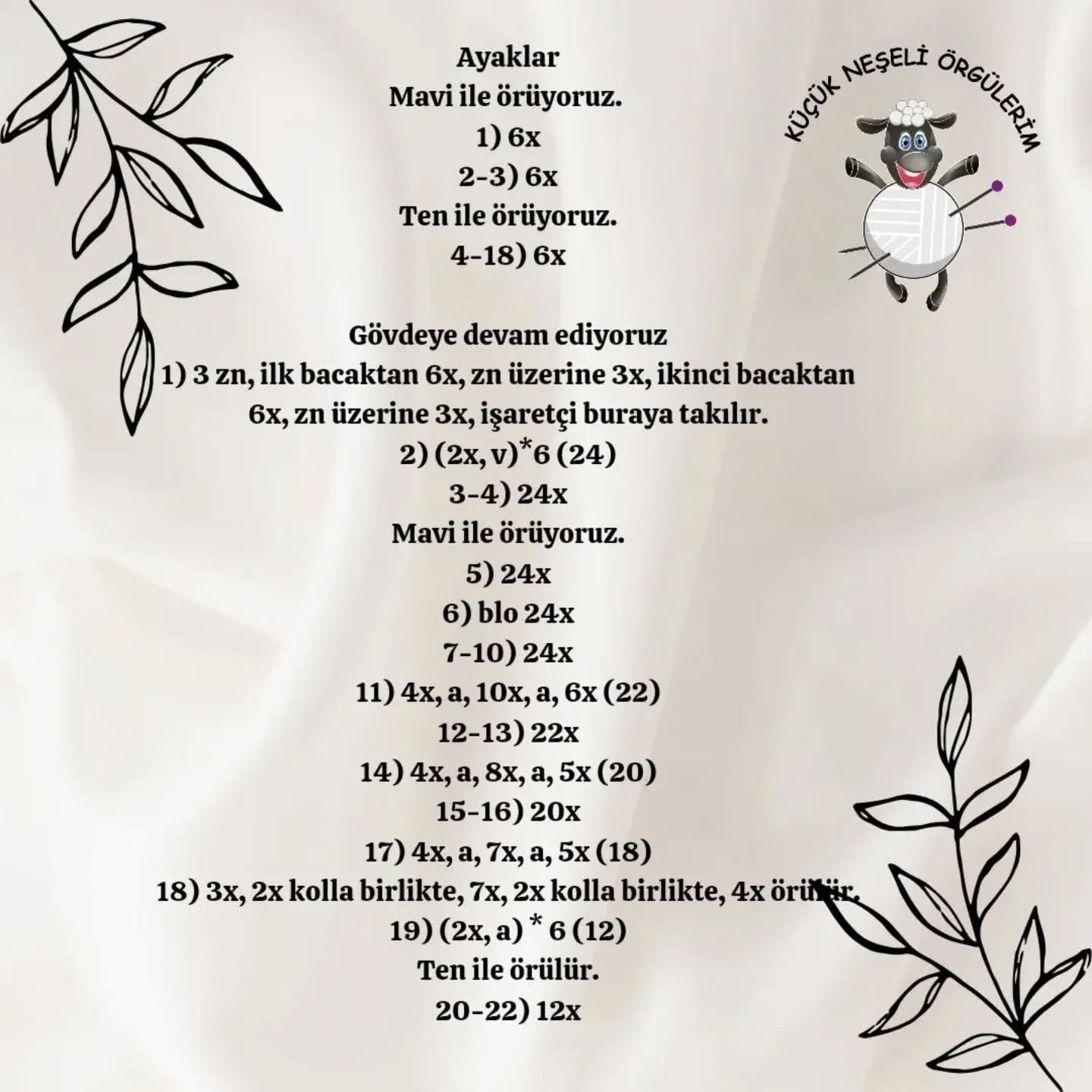 Örgü Bebek Şeması