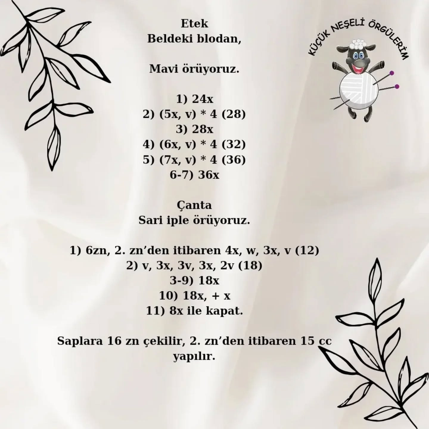 Örgü Bebek Şeması