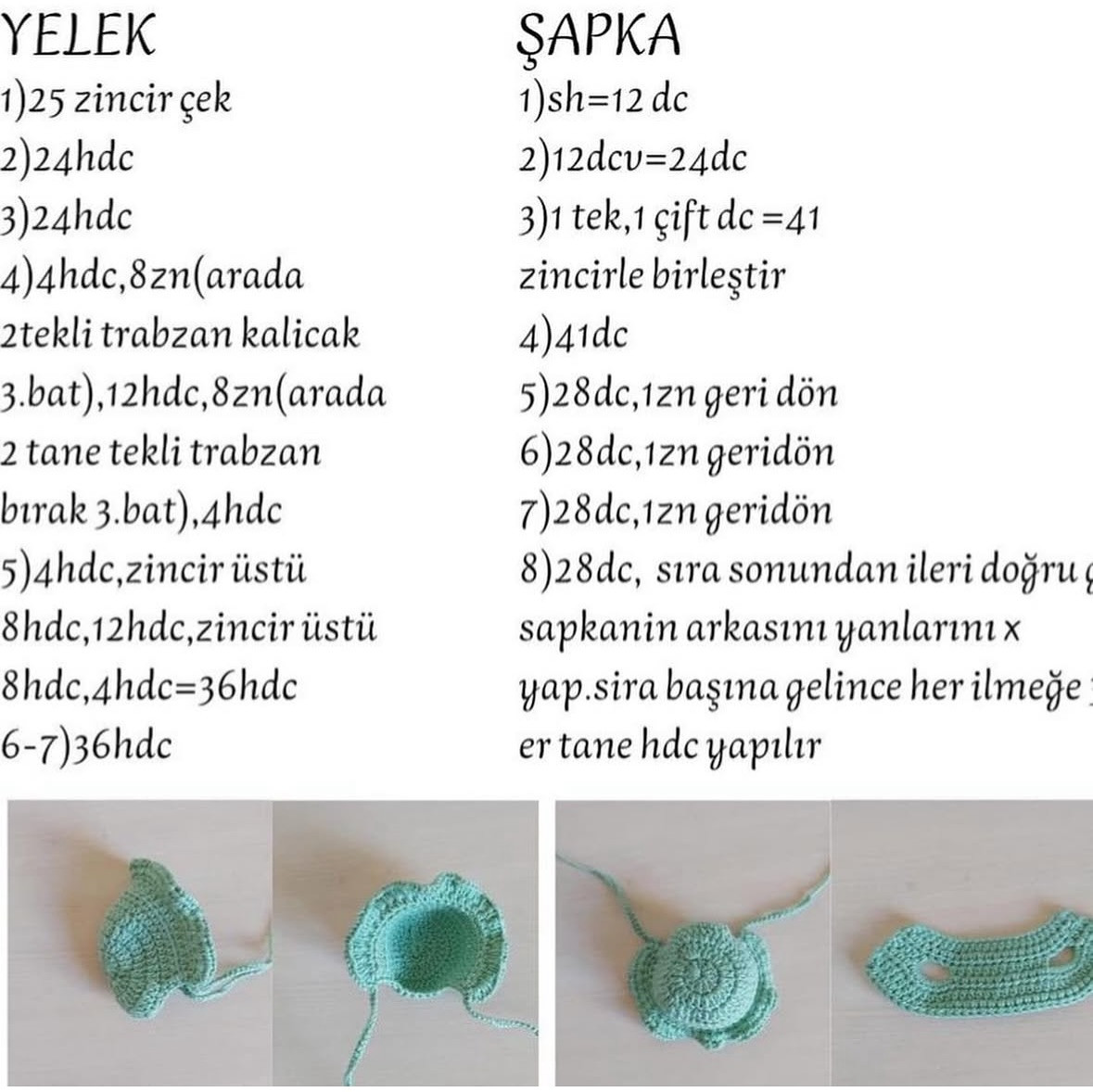 Örgü Bebek Şeması: Sevimli Bebek Yapımı