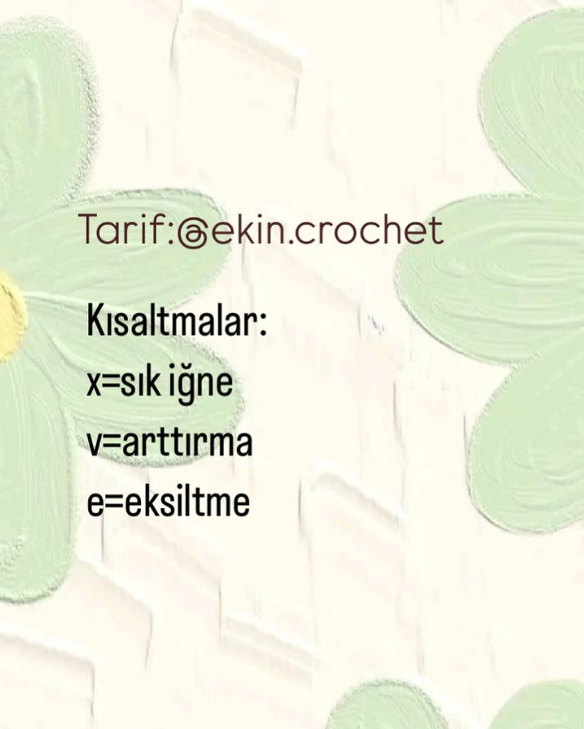 Örgü Biber: Sevimli Mini Tığ İşi Tarifi