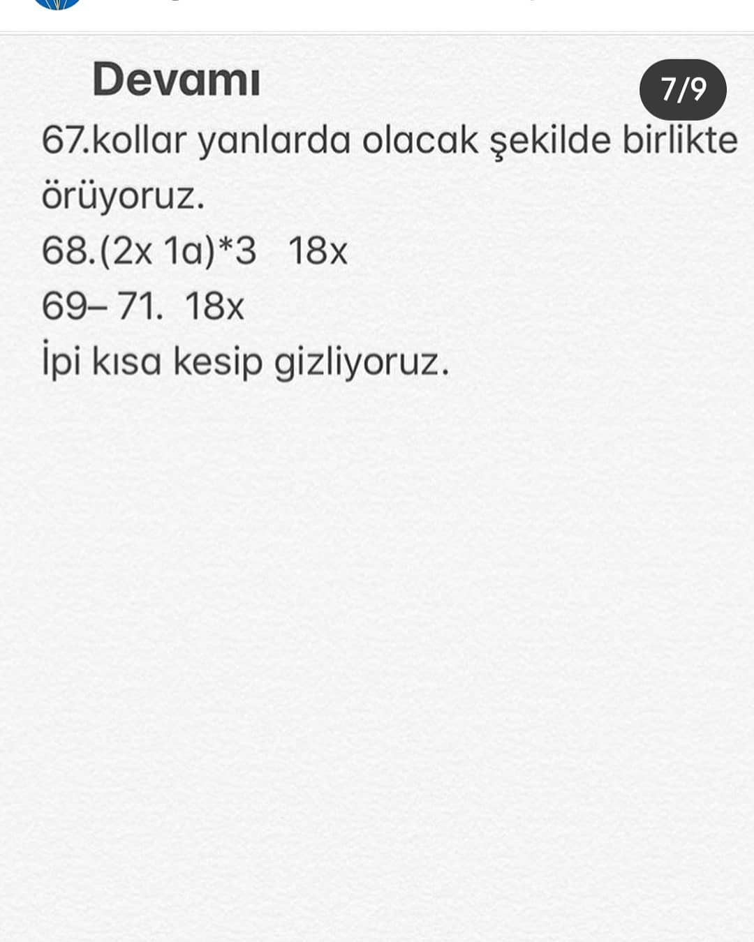 Örgü Tavşan Şeması: Sarı Elbiseli Sevimli Tavşan