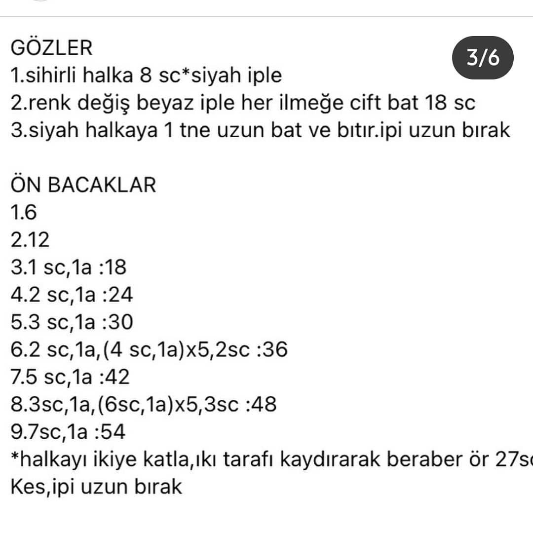 Örme Kaplumbağa Şeması