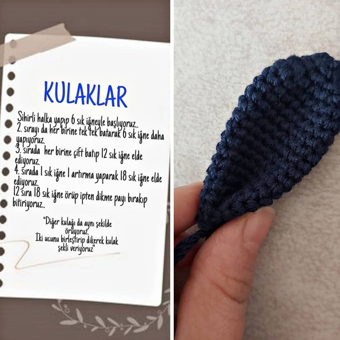 Örme Tavşan Modeli Tarifi