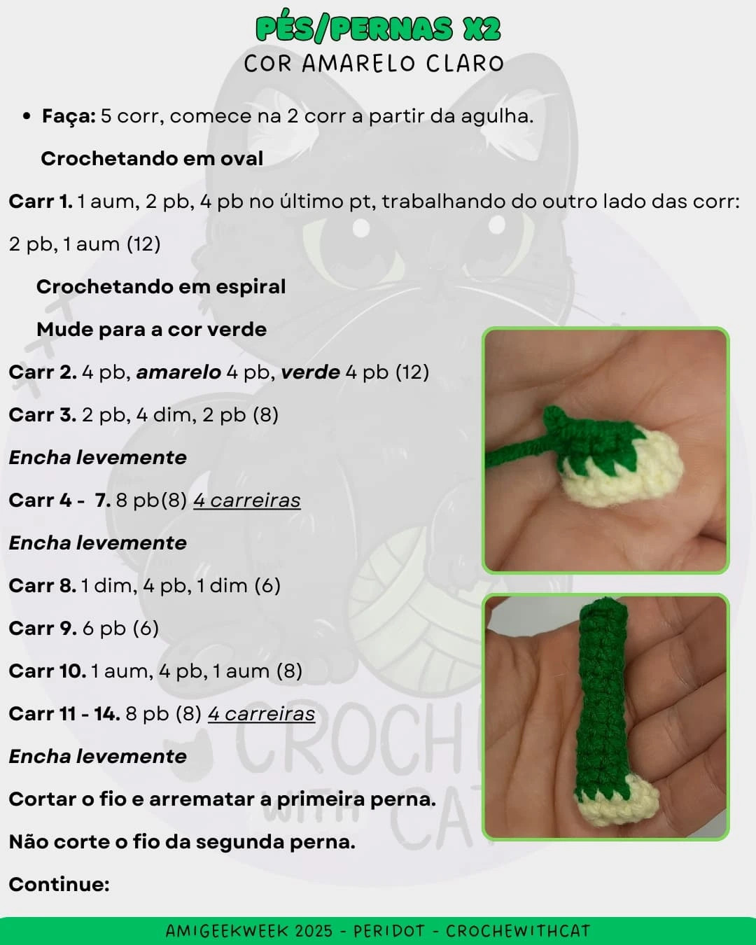 Padrão de crochê Peridot Grátis
