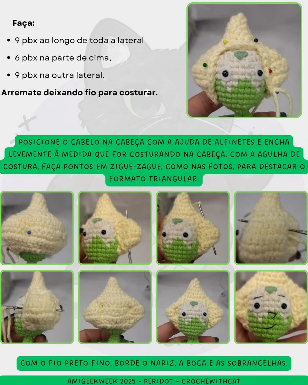 Padrão de crochê Peridot Grátis
