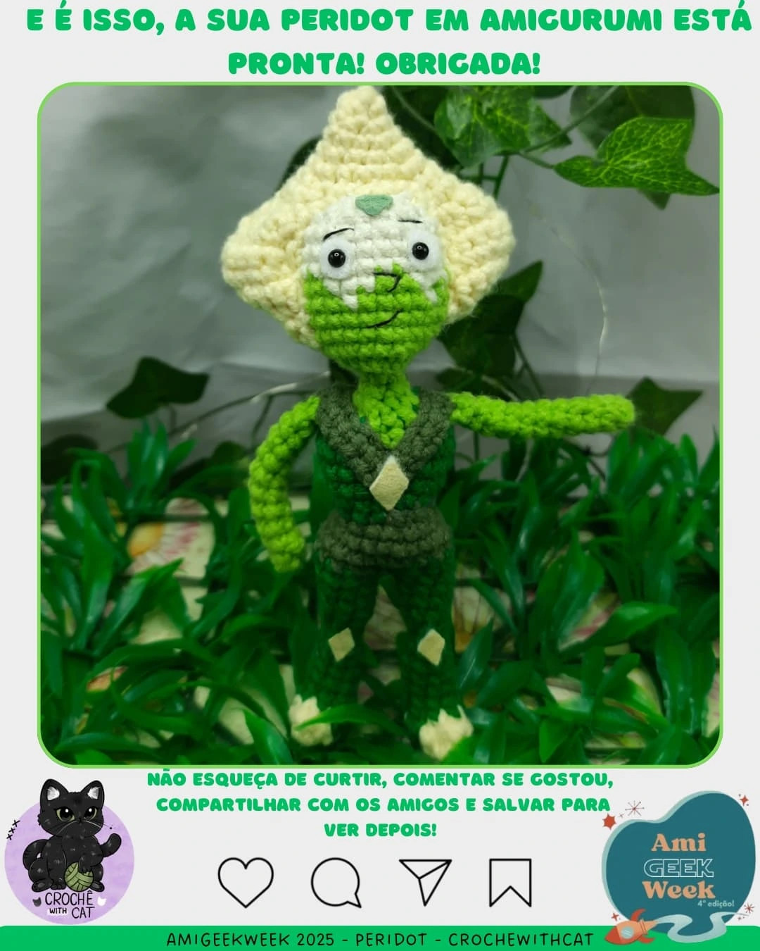 Padrão de crochê Peridot Grátis