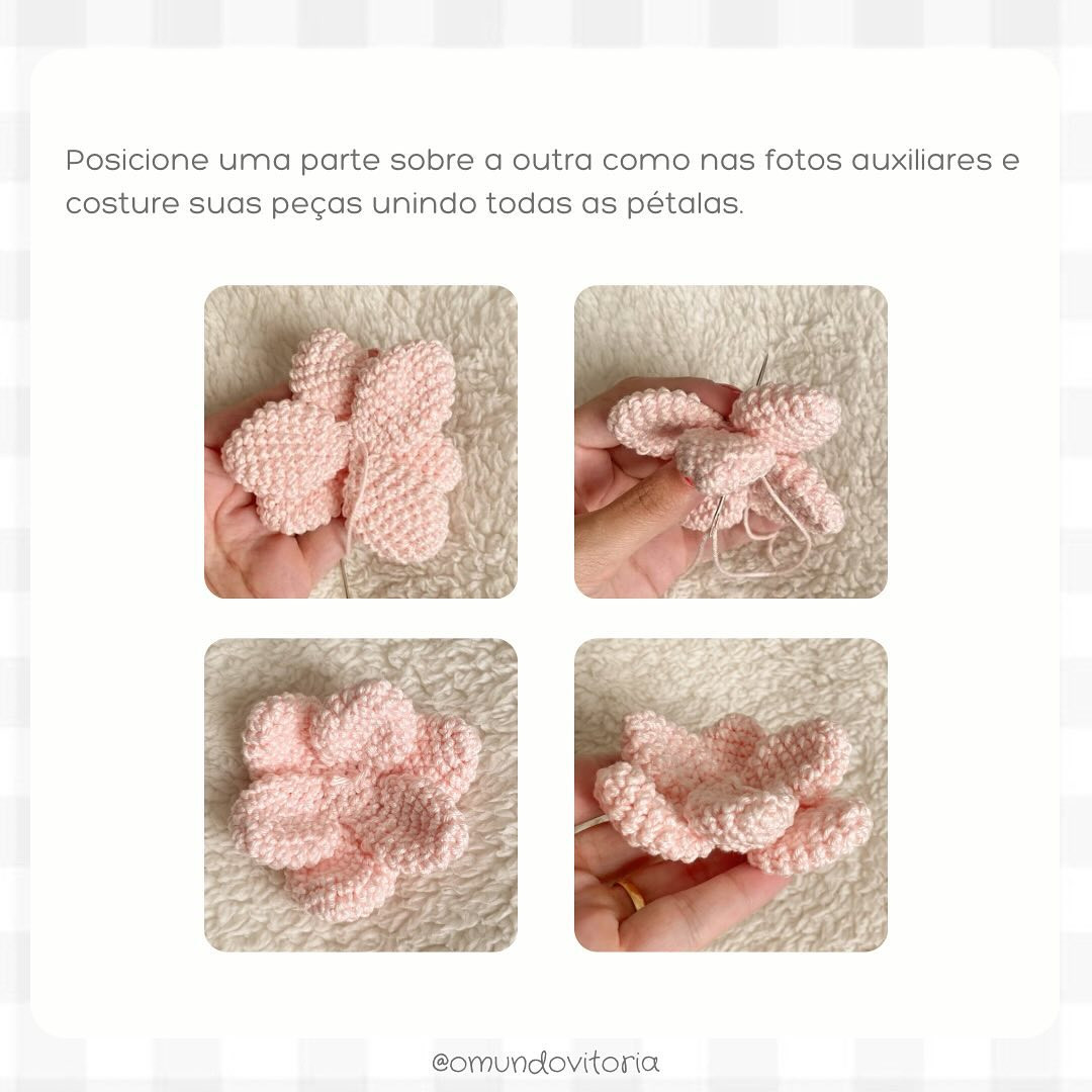 Padrão de Flor em Crochê Grátis: Faça sua própria florzinha delicada!