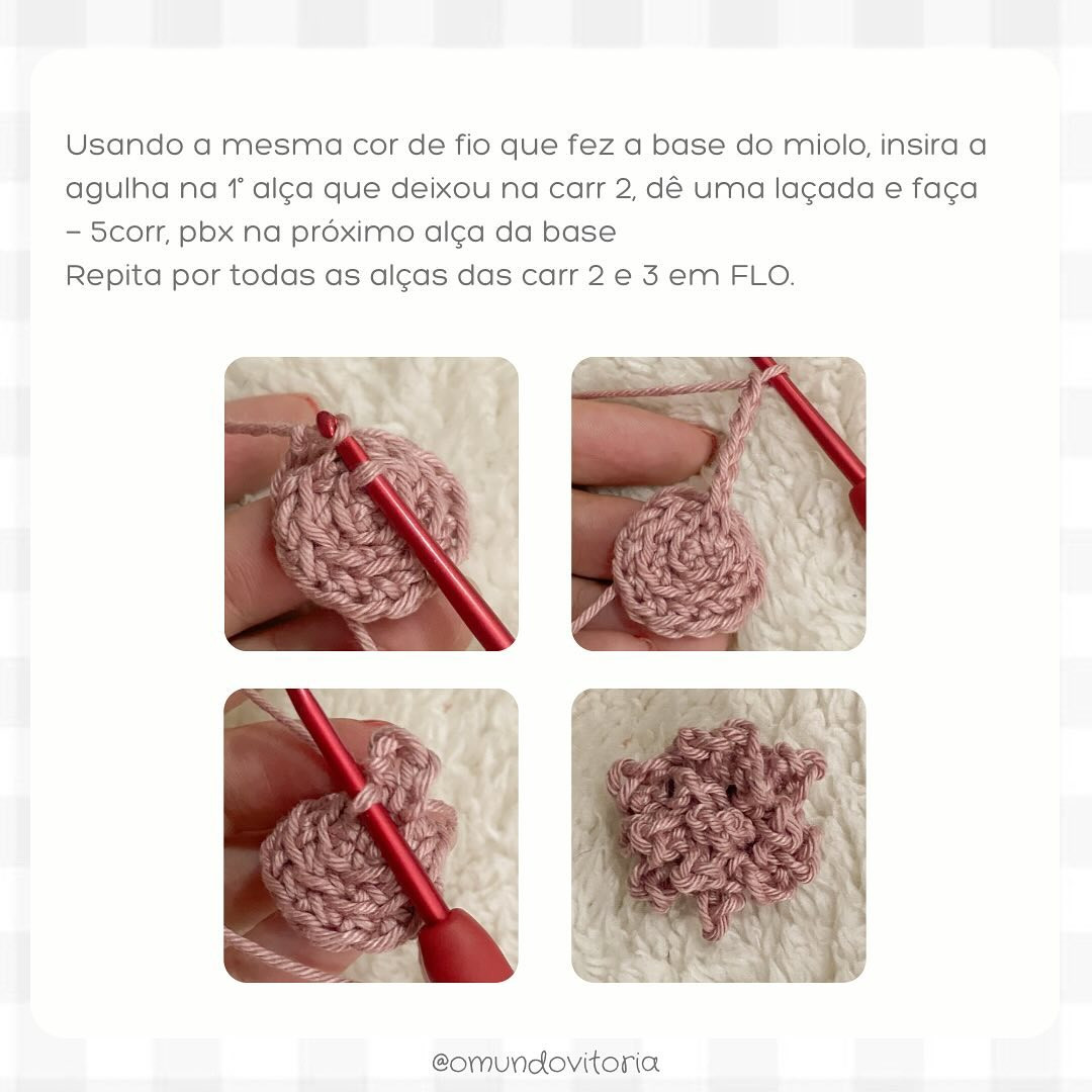 Padrão de Flor em Crochê Grátis: Faça sua própria florzinha delicada!