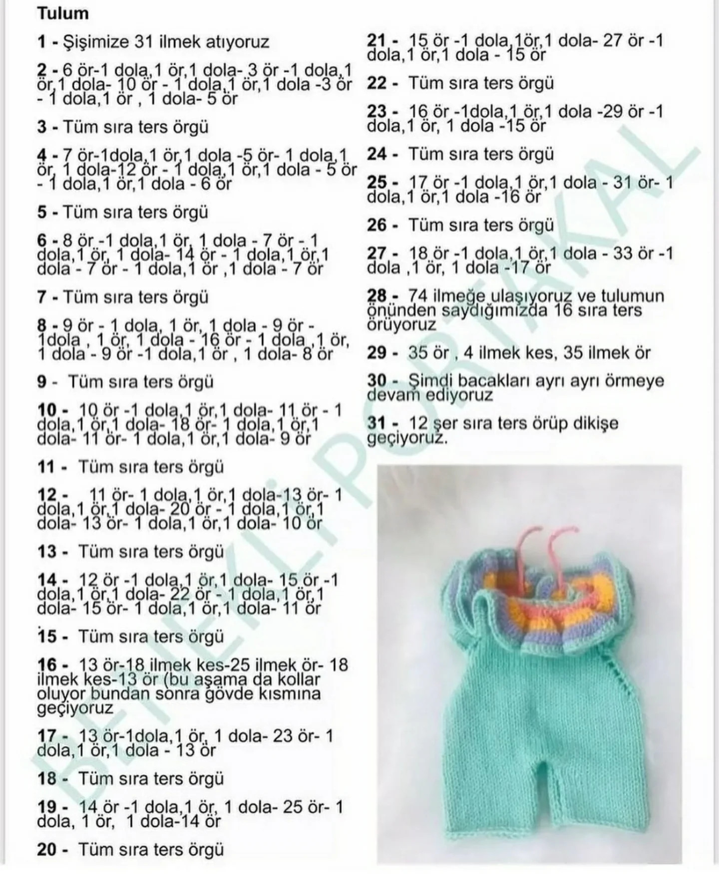 PALYAÇO AMIGURUMI ÜCRETSİZ TARİFİ