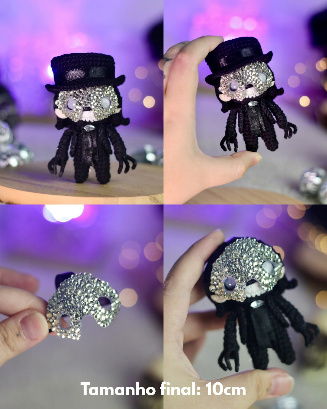 Papa V Perpetua: Grátis Padrão de Amigurumi