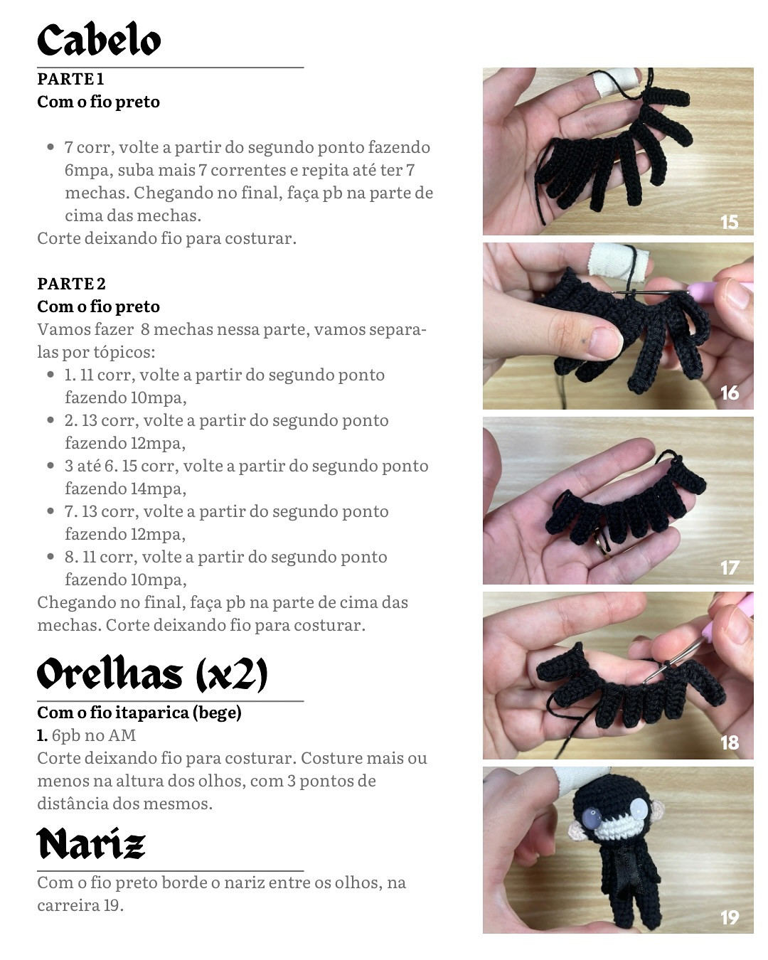 Papa V Perpetua: Grátis Padrão de Amigurumi