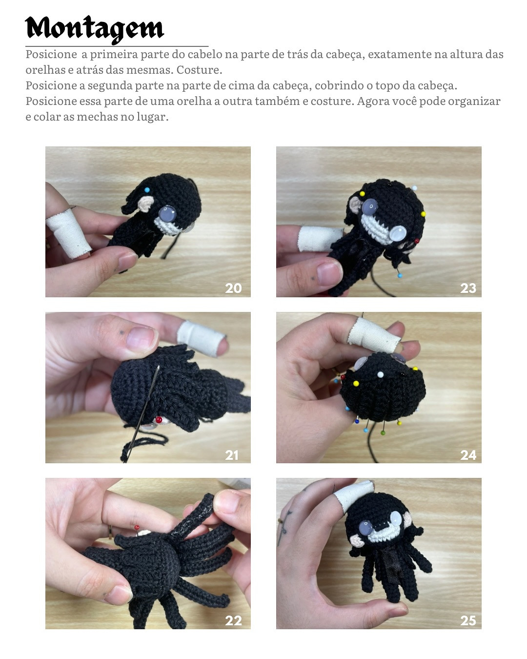 Papa V Perpetua: Grátis Padrão de Amigurumi