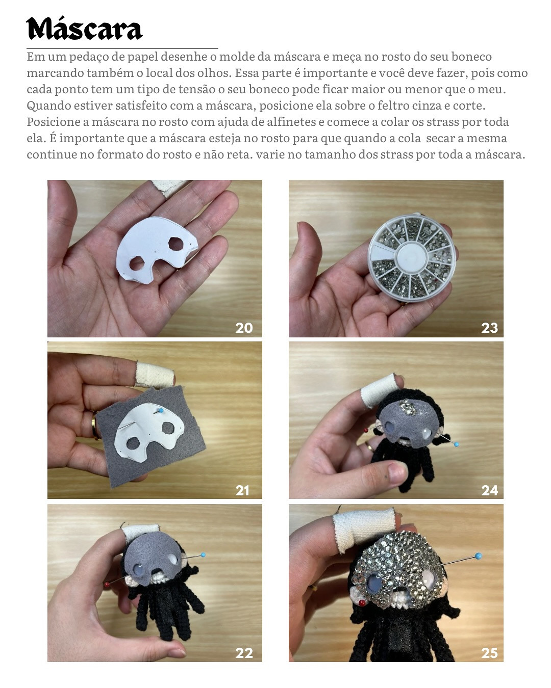Papa V Perpetua: Grátis Padrão de Amigurumi
