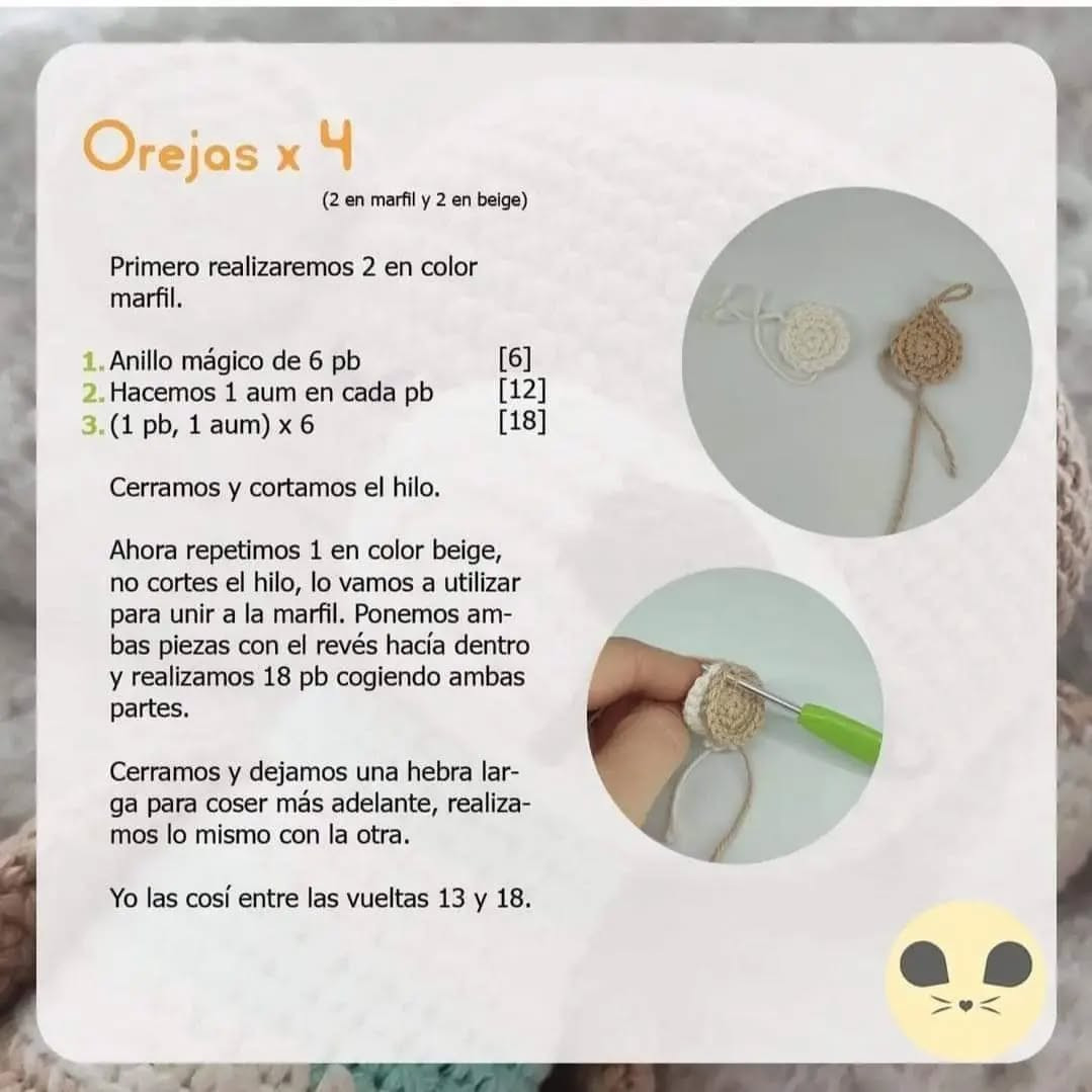 Patrón de Crochet Gratis: Mono Teo
