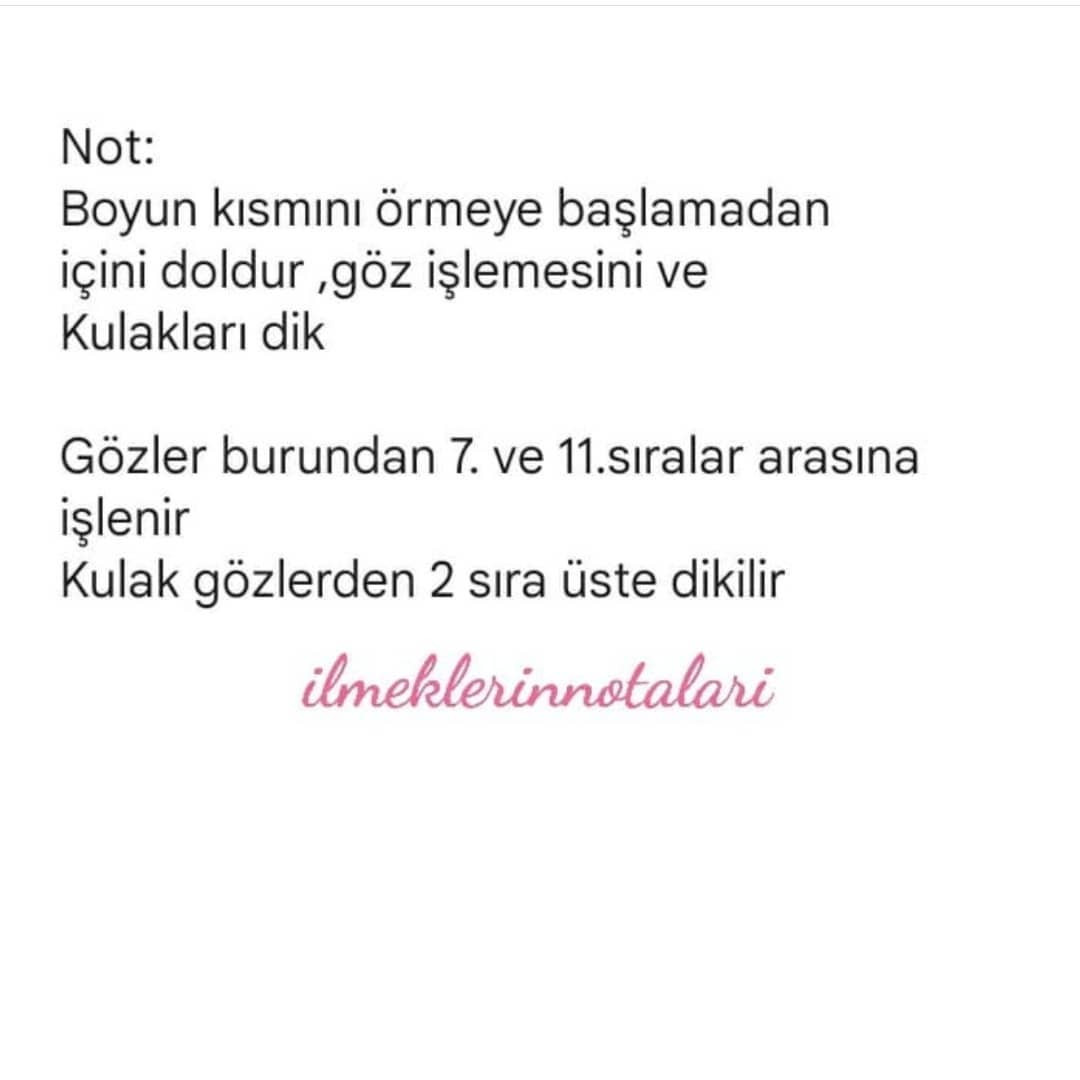 PembedugmeeA Tolyesi: Salıncak At Amigurumi Şeması