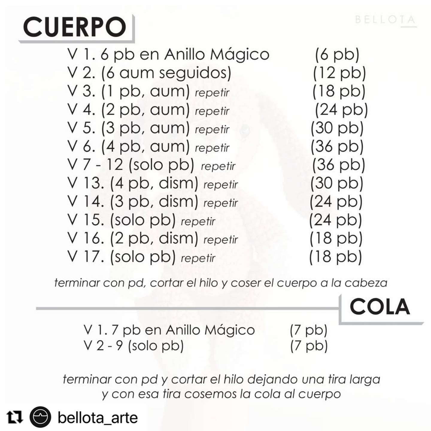 Perrito amigurumi: patrón de crochet gratis