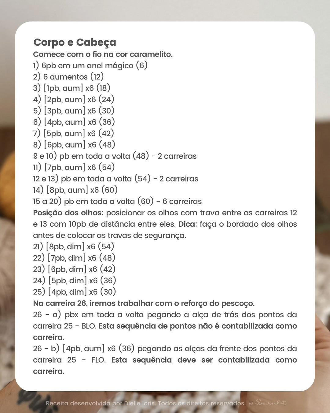 Petúnia: Gráfico de crochê amigurumi grátis!