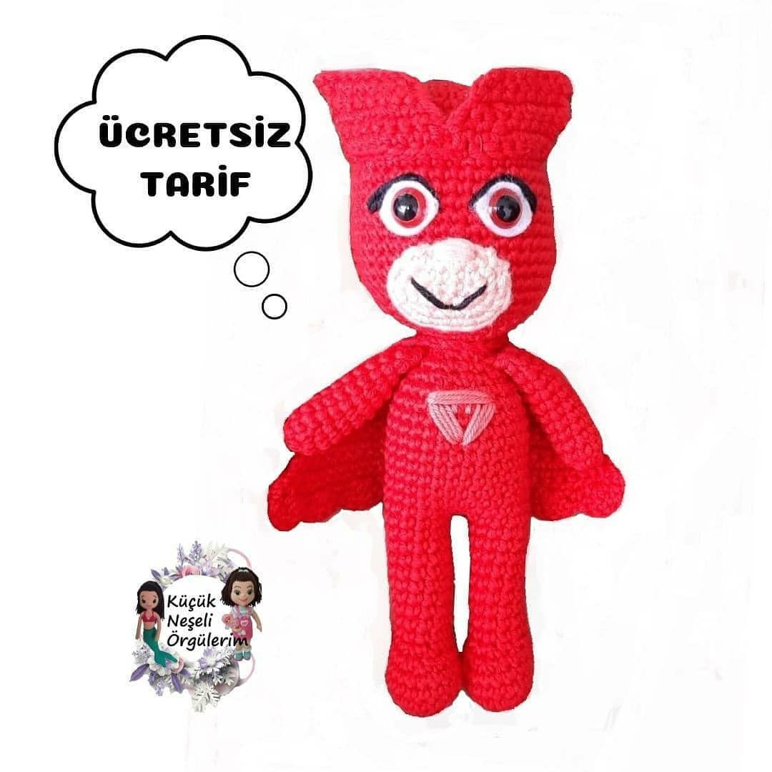 PJ Maskeleri Tığ İşi Şeması