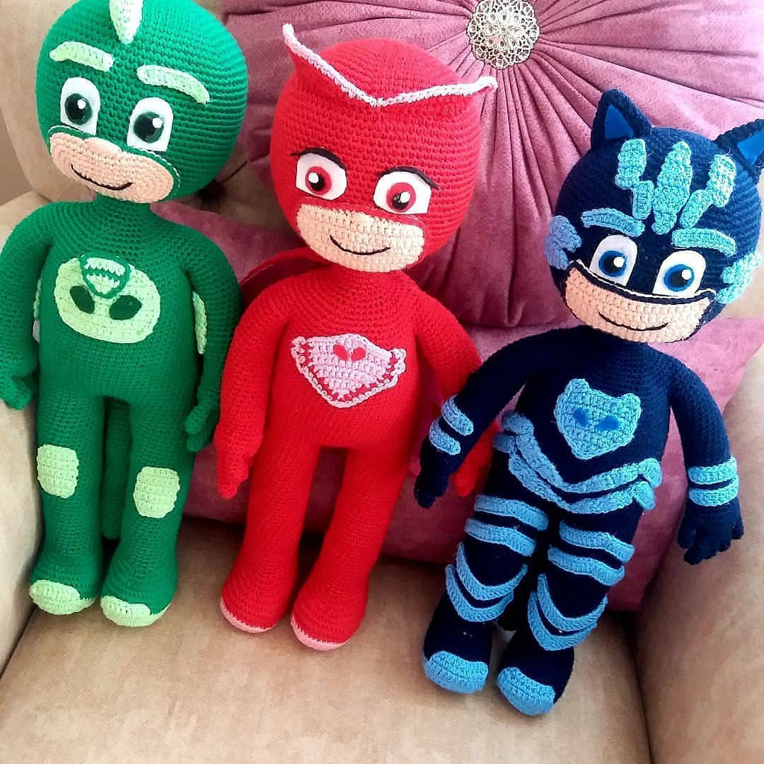 PJ Maskeleri Tığ İşi Şeması