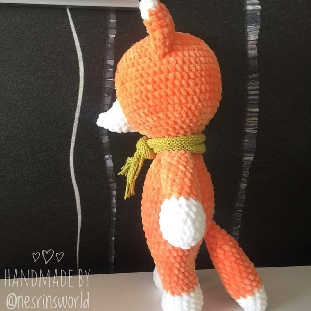 Pofuduk Tilki Amigurumi Tarifi