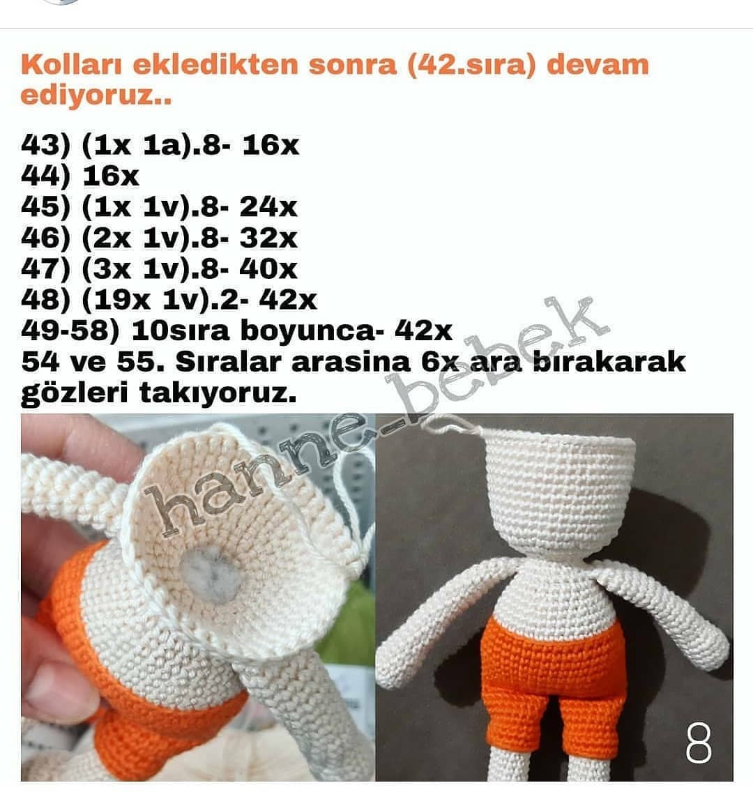 Portakallı Bebekler: Ücretsiz Amigurumi Tığ İşi Tarifi