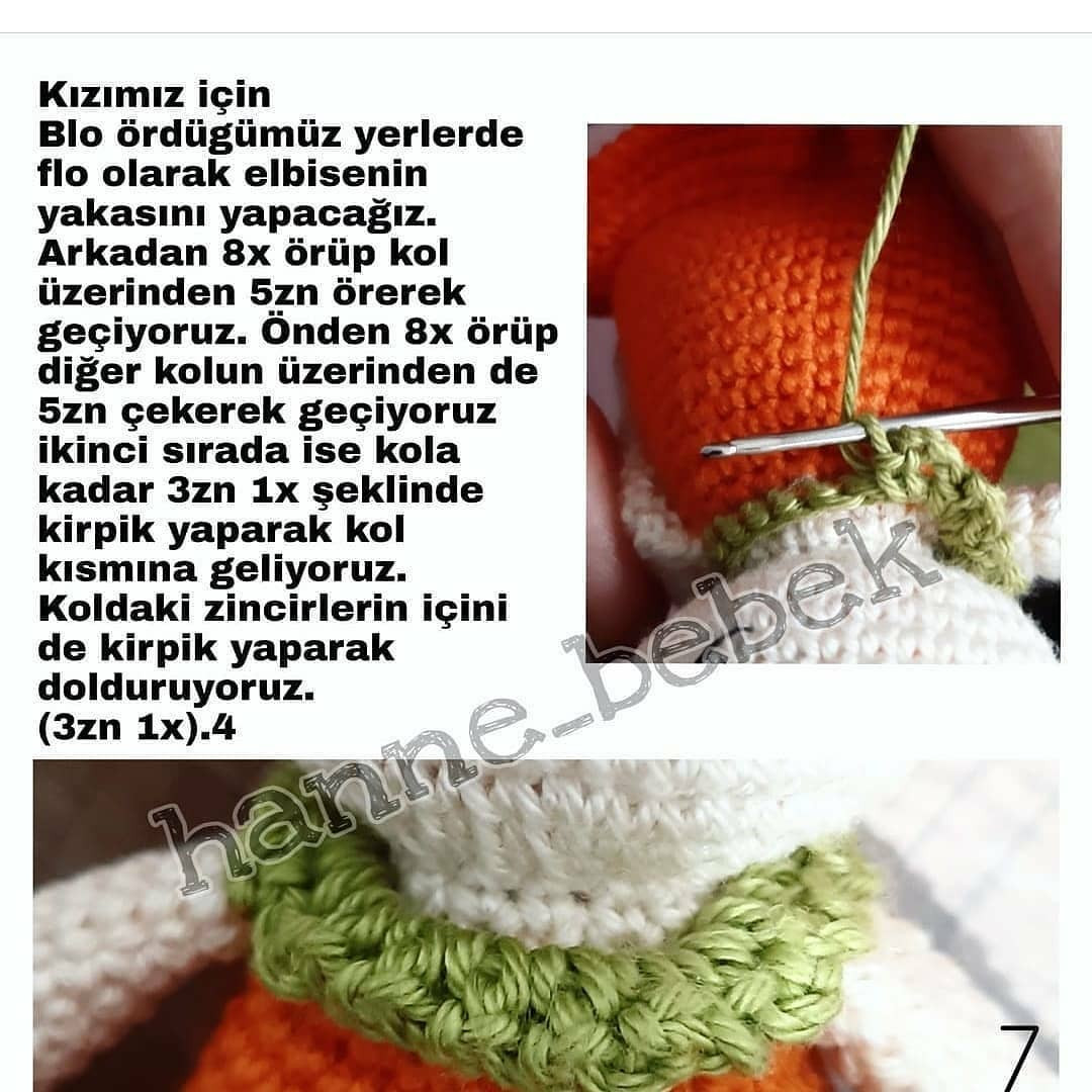 Portakallı Bebekler: Ücretsiz Amigurumi Tığ İşi Tarifi