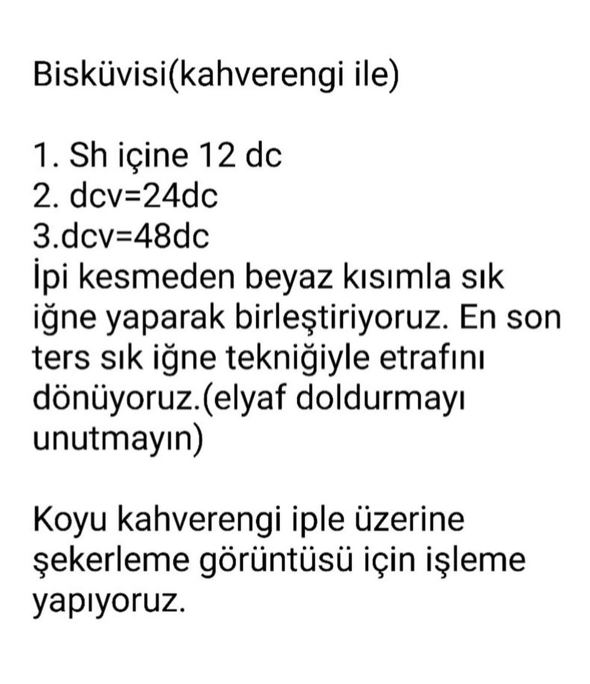 Puf Puf Amigurumi Yapımı Şeması