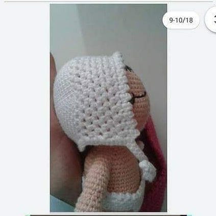 Püsetiyle Örgü Bebek Şeması: Tatlı Rüyalar
