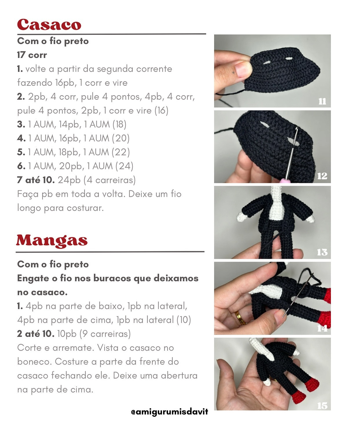 Receita Grátis Amigurumi Billy - O Quebra-Cabeças
