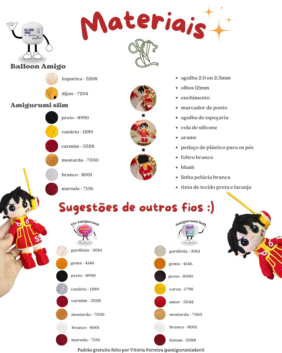 Receita Grátis de Amigurumi Luffy: Tutorial Completo!