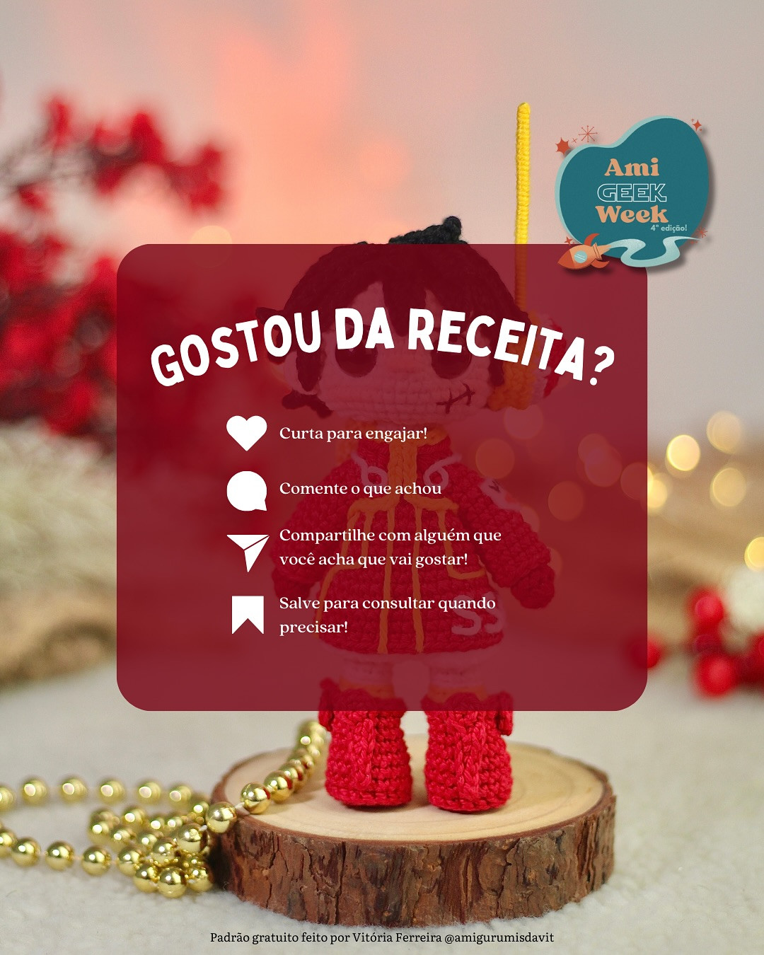 Receita Grátis de Amigurumi Luffy: Tutorial Completo!