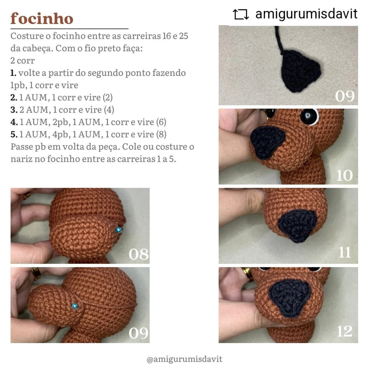 Receita Grátis de Amigurumi Scooby-Doo! Faça seu próprio cãozinho fofo!