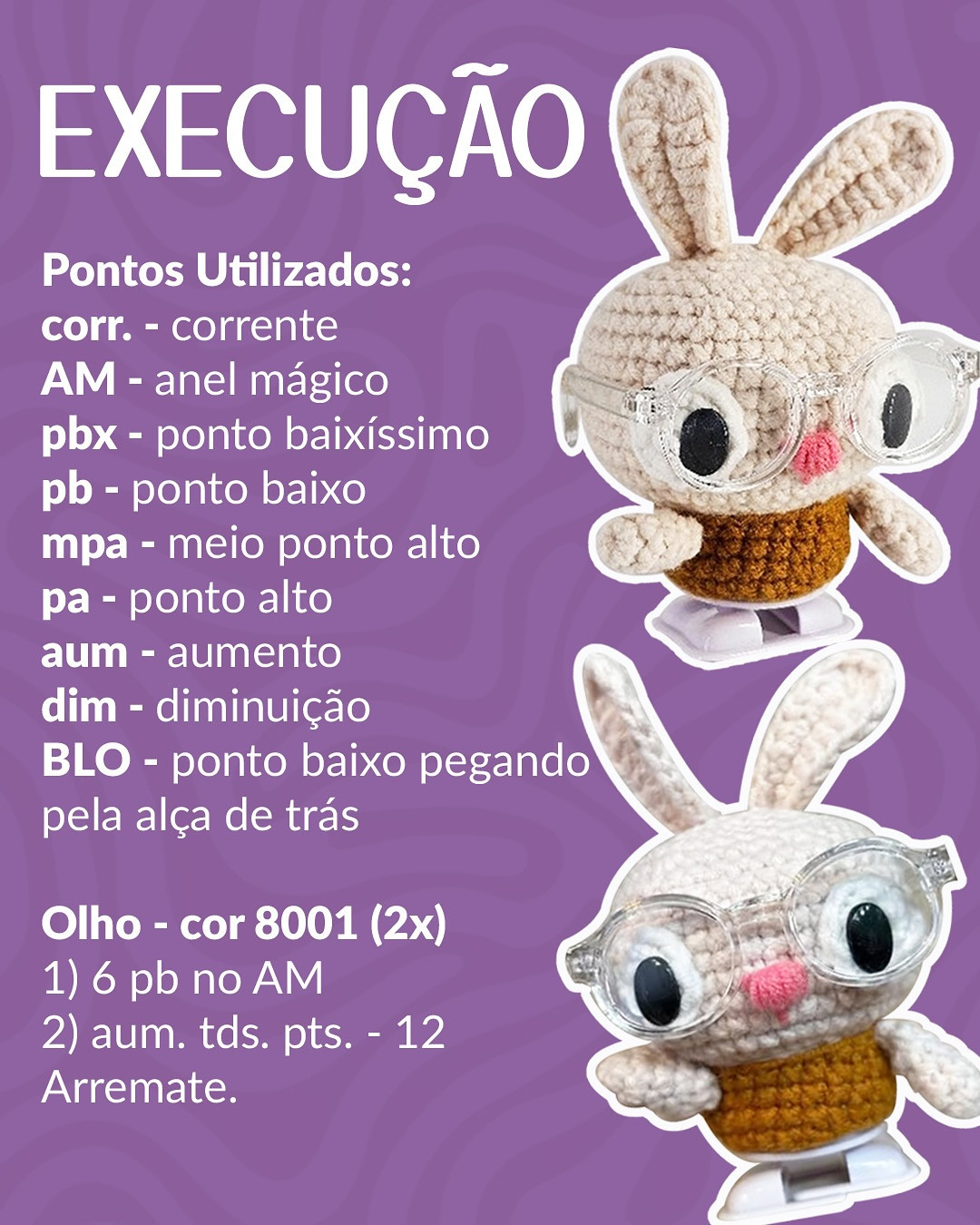 RECEITA GRÁTIS DE CROCHÊ: Coelho Jilú da Coleção Titinhos