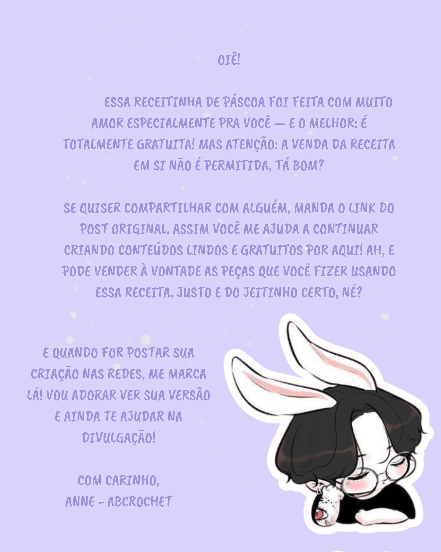 Receita gratuita: chaveiro BunnyBucket JK em amigurumi
